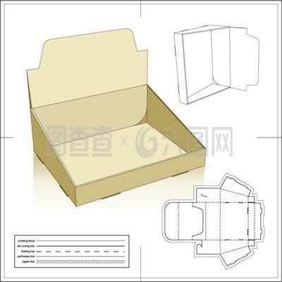 创意包装盒设计 效果图与刀模的完美结合